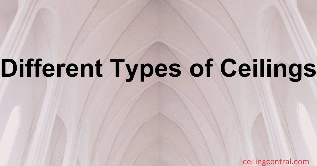 11 Different Ceiling Types